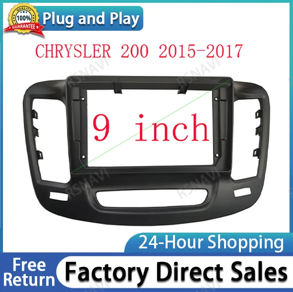 

Рамка для CHRYSLER 200-2017 9 дюймов с GPS-навигацией, 2 Din
