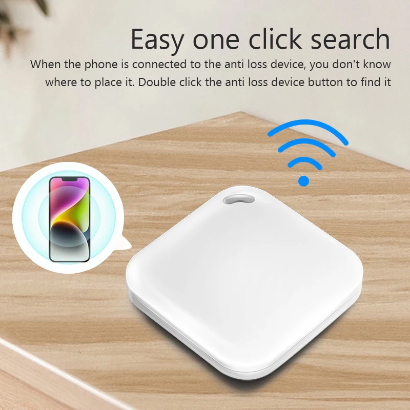 Smart GPS Tracker Works With Apple Find My APP Pet Kids Luggage Key Tracking Global Accurate Positioning Bluetooth Tag Tracker