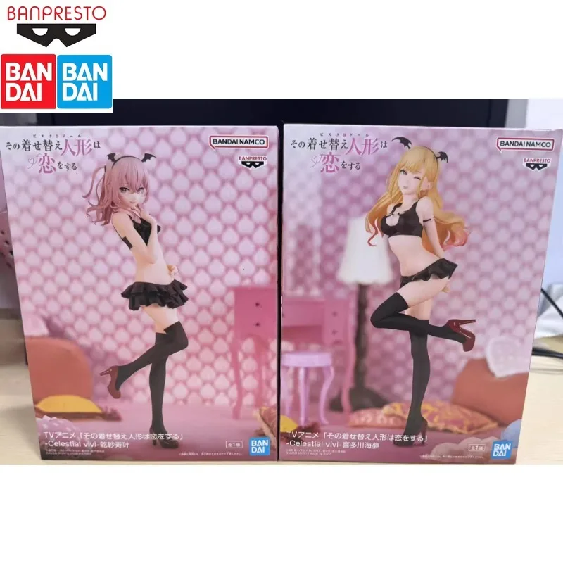 

In Stock Bandai Original Dressing Doll Falls in Love Dry Samuzaozaba Haimeng Figures Can Be Used for Collection Holiday Gifts