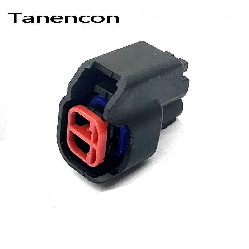 1 Set 2 Pin Auto Fuel Injector Nozzle Connector Cable Female Male Waterproof Electrical Plug 7283-5967-30  for Ford Chevrolet