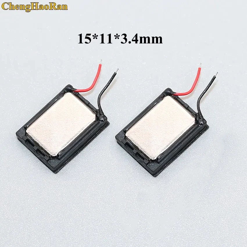 ChengHaoRan 20 sztuk 1511 1115 telefon MP3 głośnik z folii aluminiowej głośnik prostokąt Tablet z drutu 15*11*3.4MM — zdjęcie 4