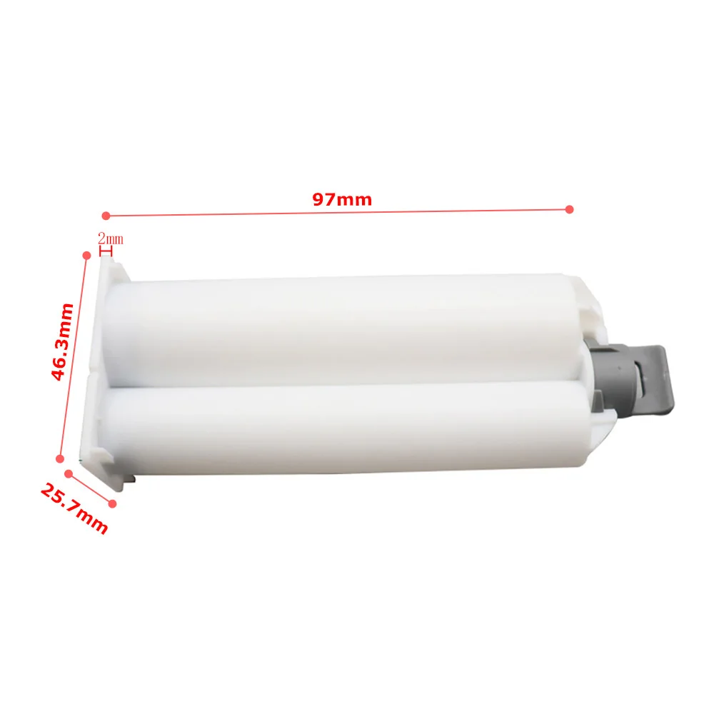 AB Dual -Group Colloid Mixed Tube 1: 1/2: 1/4:1/10: 1 Dual Liquid Plastic Cylinder