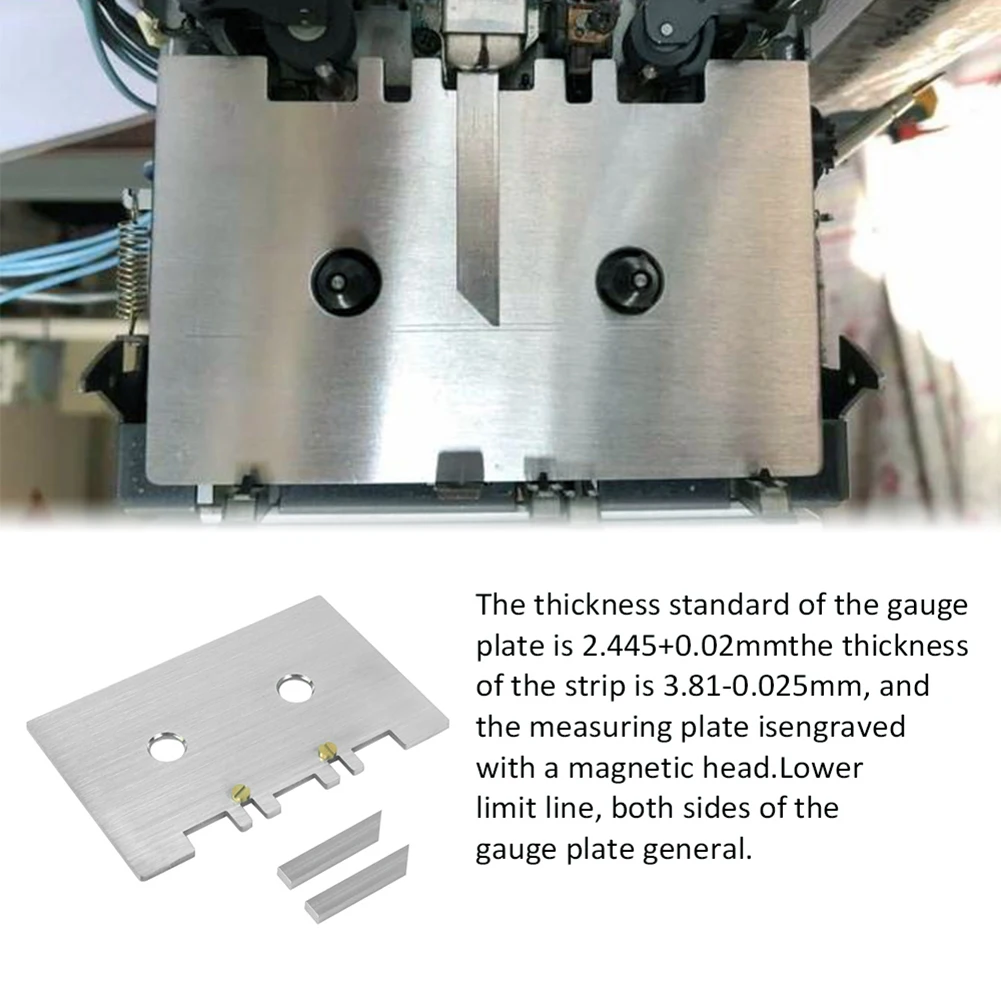 Mechanical Alignment Cassette Head and Guide Gauge Set High Accuracy Wear Resistant with Alignment Bar