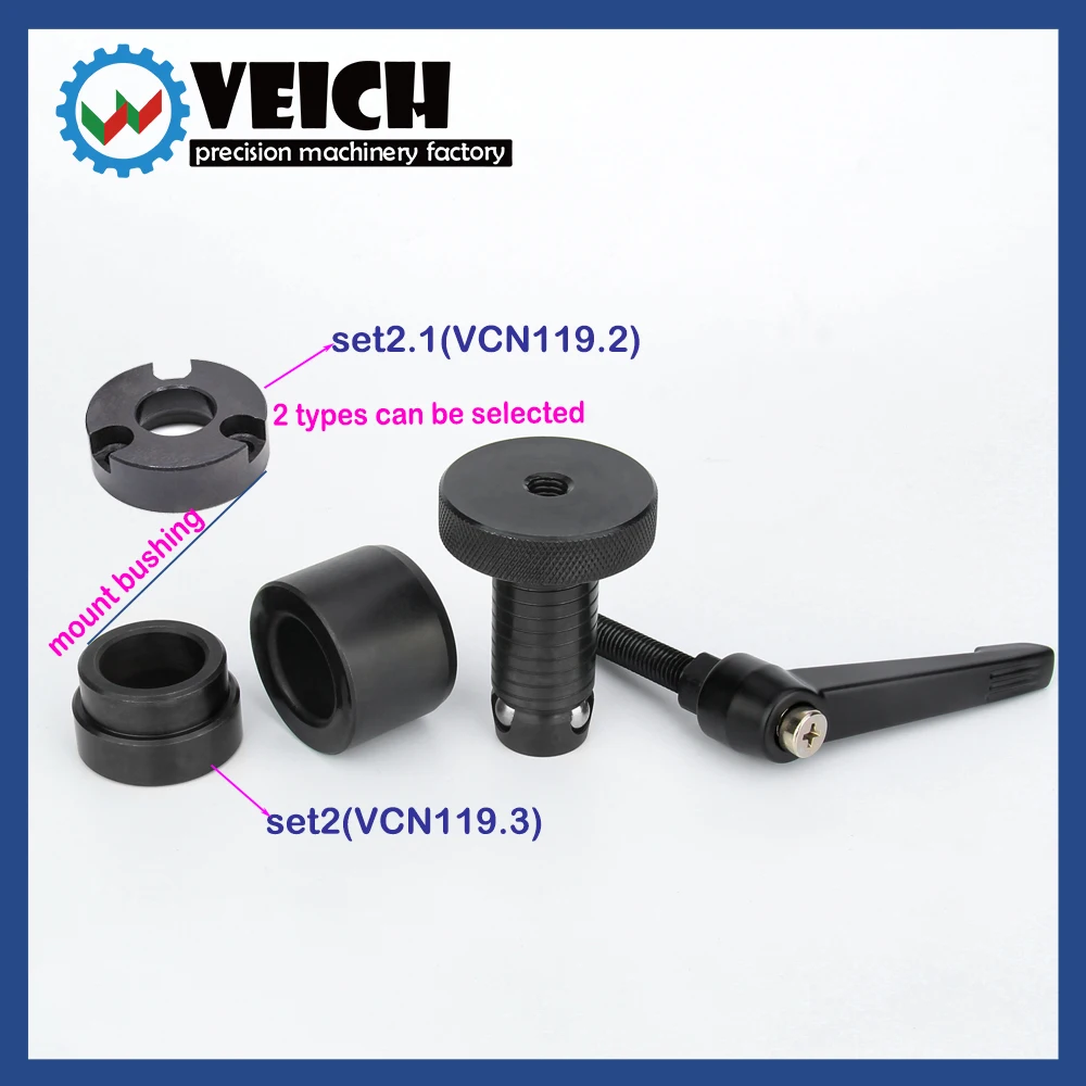 VCN119-Set2/2.1 Adjustable Handle Ball Lock Pins Large Head Locating Pins Screw Locking Pins Diameter13/16/20/25/30/35/50mm