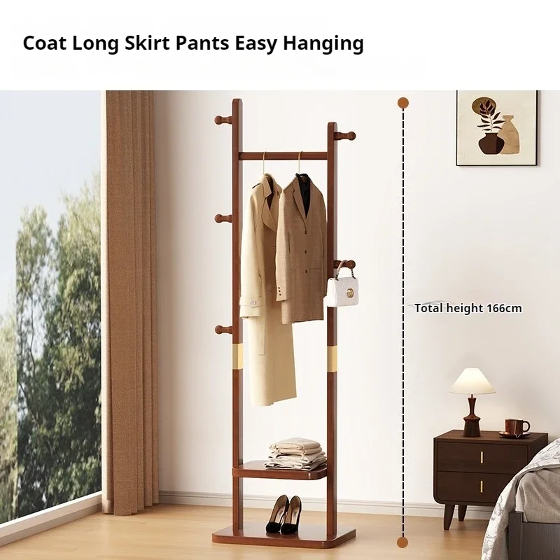 Standing Coat Rack Hall Industrial Clothing Cheap Bedrooms Wardrobes Extension Clothes Hanger Stand Shelf Entrance Boutique image 5