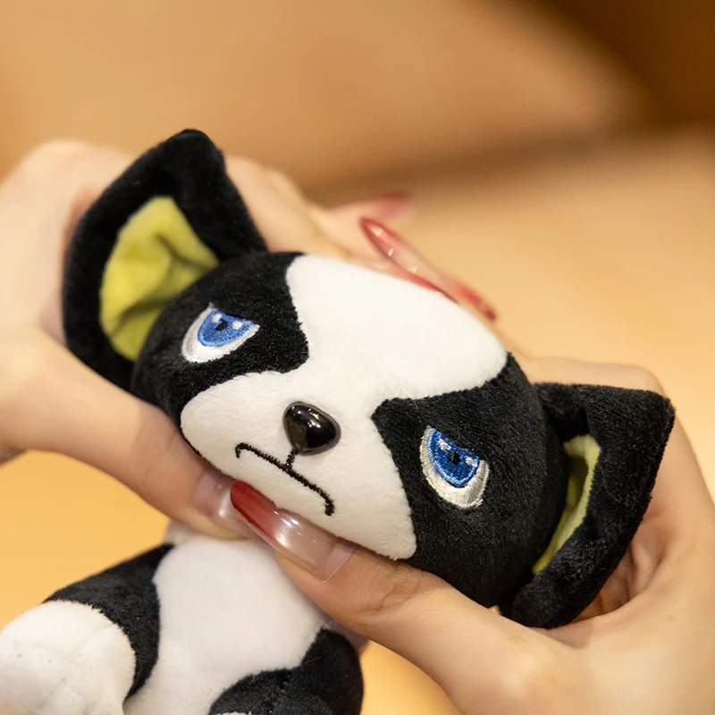 14CM JoJos Bizarre Adventure Golden Wind Hund IGGY Plüschtier Kawaii Anime Stofftier Puppe Weiches Sofakissen Raumdekoration Geschenk – Detail 12