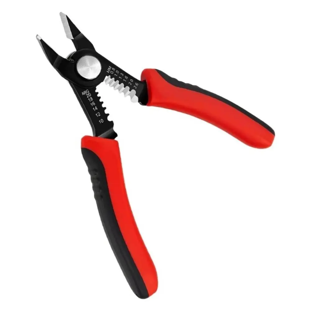 

High Carbon Steel Wire Stripper Efficient Wire Stripping with Comfortable Grip Electrician's Pliers Durable Easy Handling