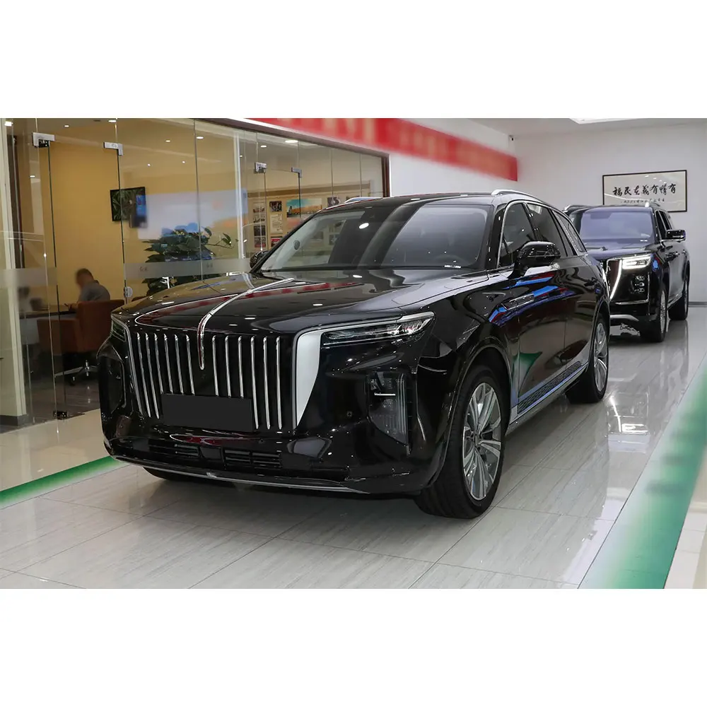 Buy High Quality EV Cars Hongqi E-Hs9 Large SUV 5-Door 7-Seat SUV 690KM Long Range 2024 Edition Electric Vehicles For Adults