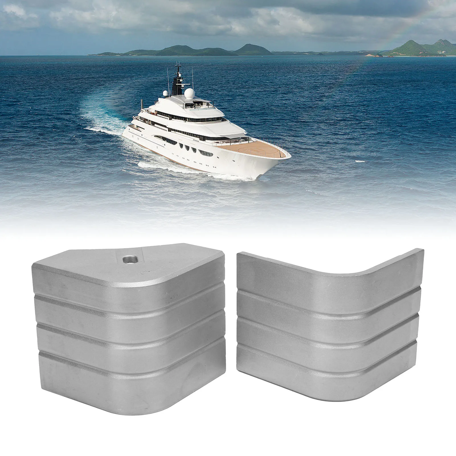 

Уголок для лодки Понтонный уголок Нержавеющая высота от 3 1/8 дюйма до 3 3/16 дюймов Верх от 3 1/8 дюйма до 3 3/16 дюйма для закругленного угла под углом 90 градусов