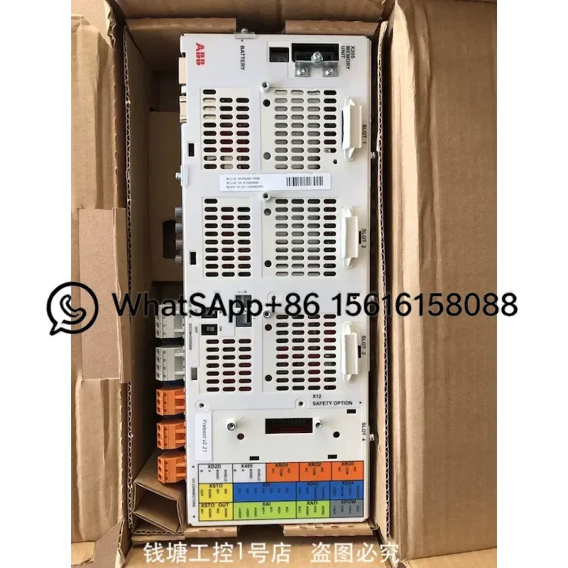 Original ABB High Voltage Frequency Conversion Control Board BCU-02 3AUA0000110429 New Spot Industrial Automation Spare Part