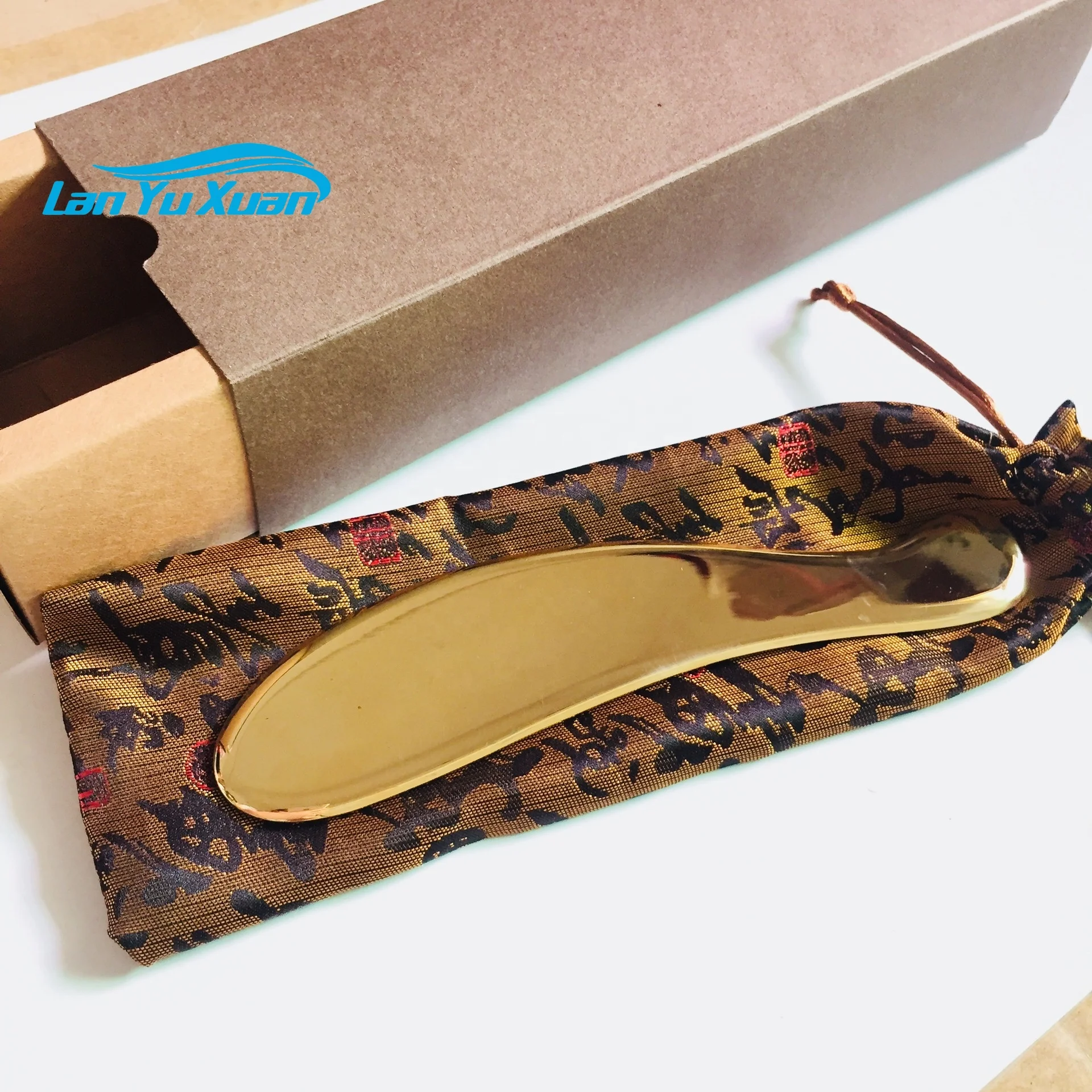 

Manufacturers direct selling pure copper tiger bronze scraping Guasha board whole body general massage