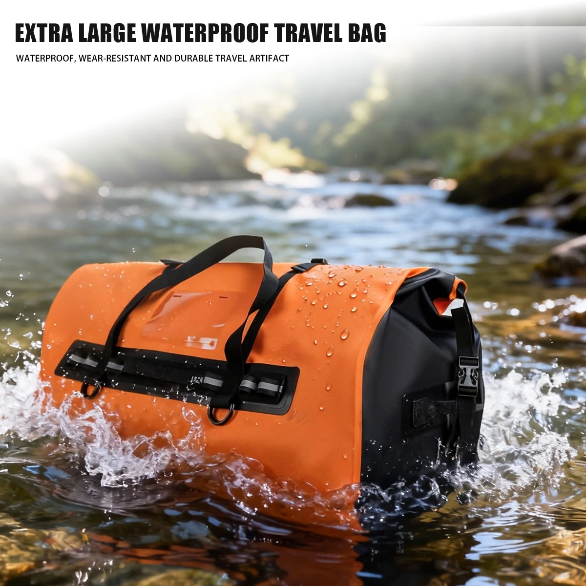 

Universal Motorcycle Waterproof Tail Bags Durable Rear Moto Seat Bag High Capacity Riding Motocross Outdoor Bag Car roof bag