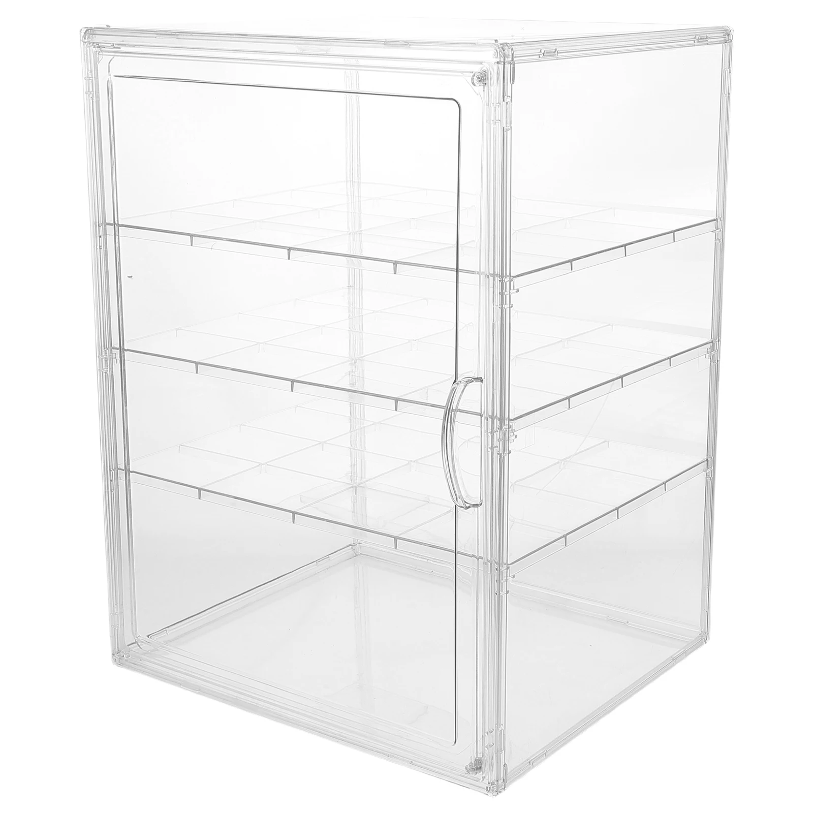 

Baking Display Cabinet Cake Containers Case for Food Baked Goods Bakery Countertop