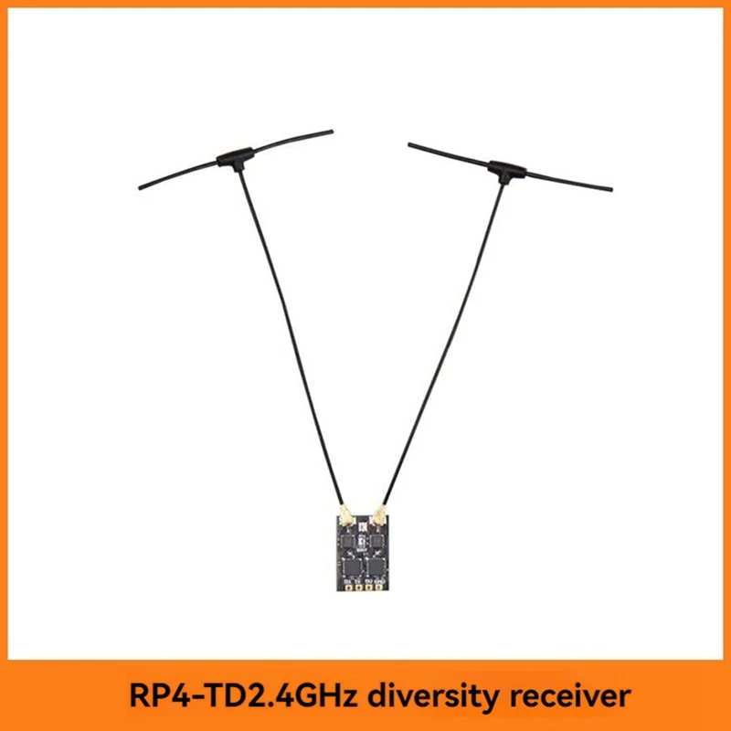 RP4-TD ELRS 2.4Ghz RX True Diversity Receiver For FPV Long Range RC Drone Airplane