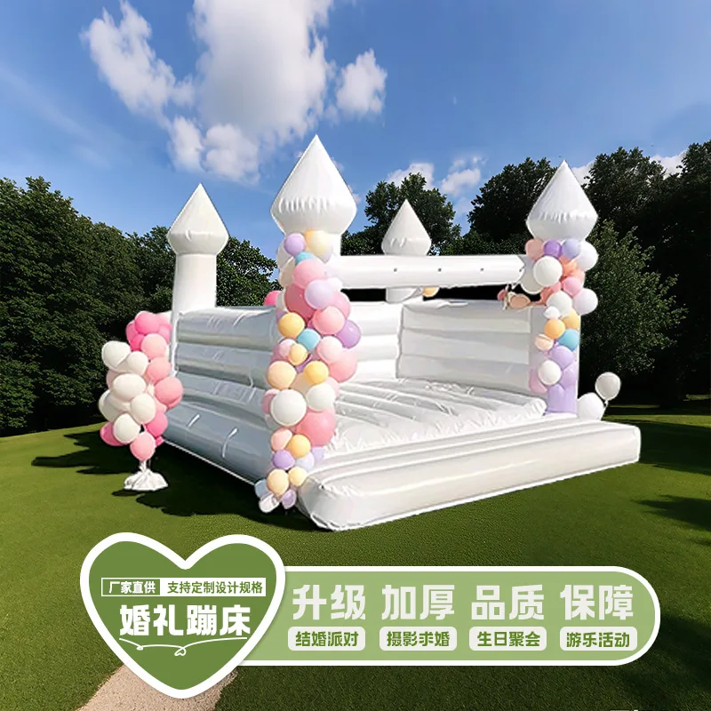 Outdoor wedding inflatable trampoline children's home trampoline birthday party inflatable castle wedding photo