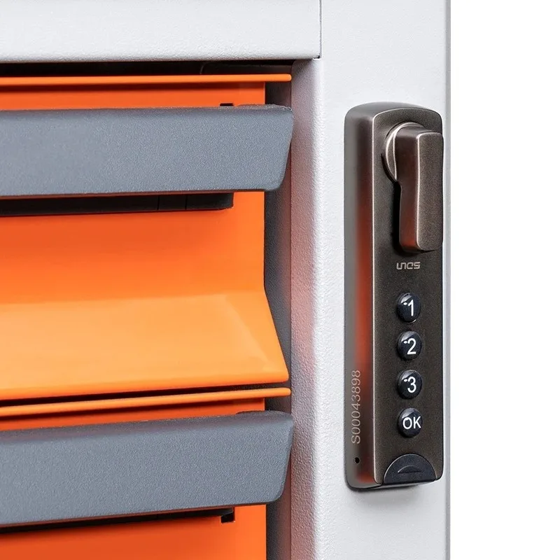 أدراج إصلاح السيارات المعدنية القابلة للتخصيص، خزانة دوارة، صندوق أدوات متنقل، خزانة أدوات دوارة من الفولاذ، عربة أدوات متنقلة