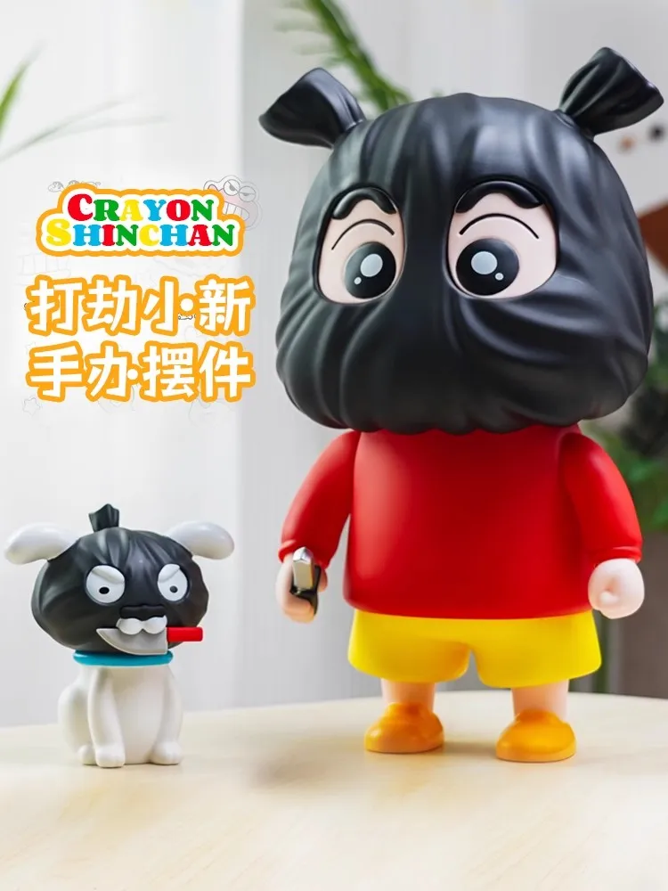 

13-38 см Crayon Shin-Chan Аниме Фигурка Crayon Shin Ride Nohara Shiro Фигурка Модель Игрушки Kawaii Украшения Коллекционные Игрушки Подарки