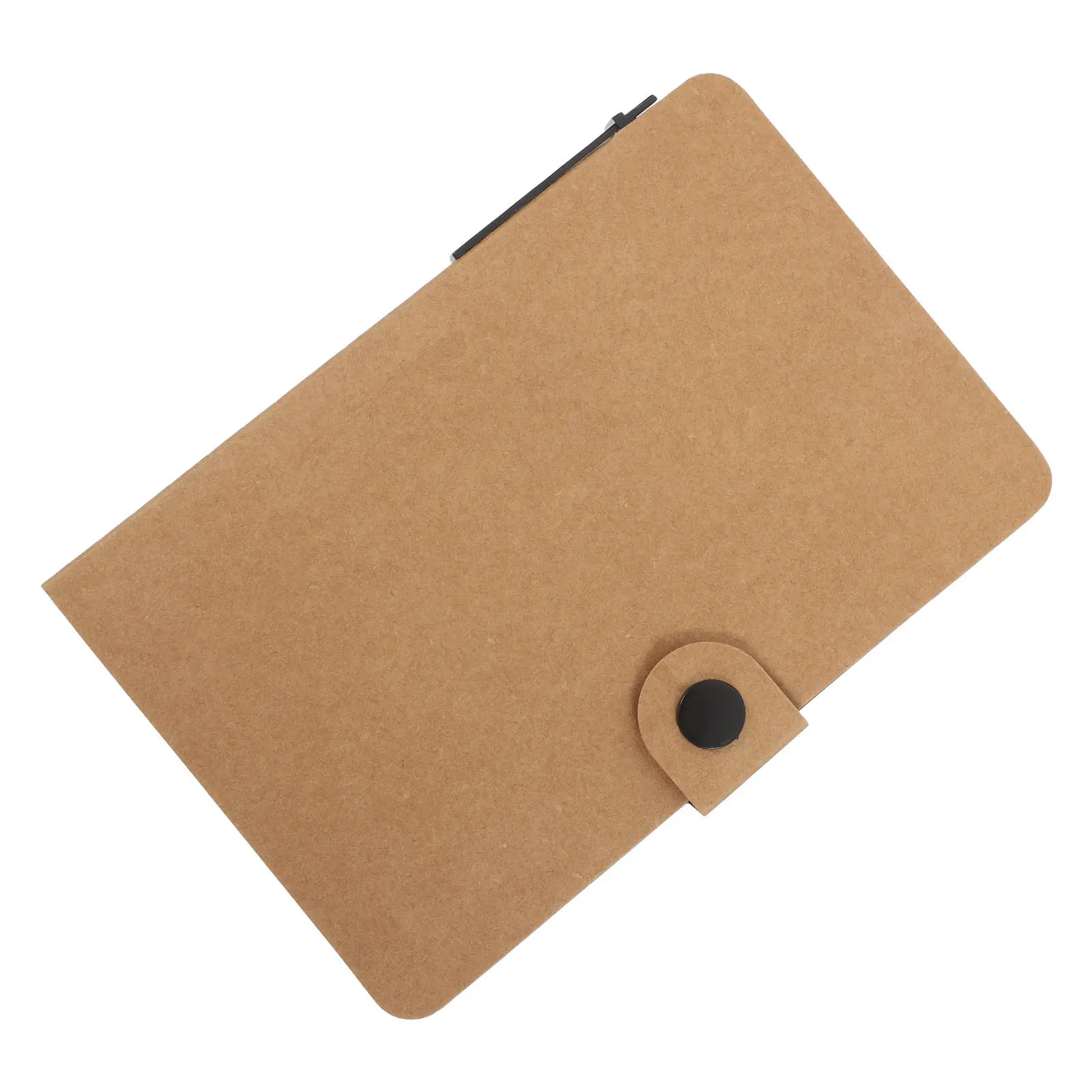 Professional Black Notebook Set with Tabs and Pen Compact Spiral Bound College Ruled for Office School Organization