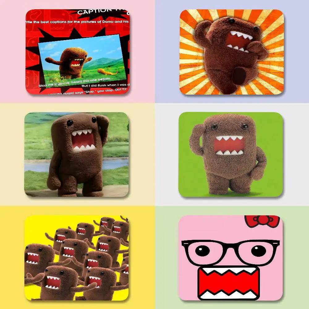 Niedliches Domo-Kun Classic Movie NEUES Mauspad, individuelles Mauspad für Spiele, kleine Größe, Computer-Schreibtischunterlage, Naturkautschuk, Tastaturunterlage für Zuhause