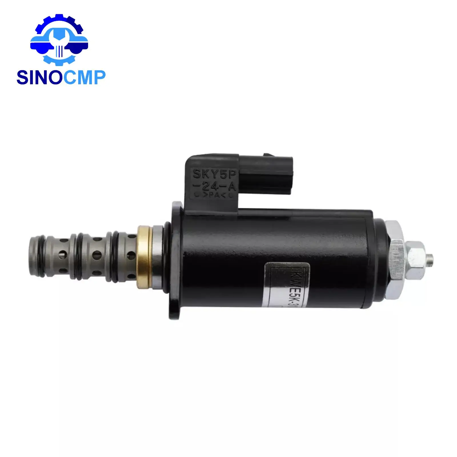 

KWE5K-31 G24YA30 121-1490 SKY5P-12-D Hydraulic Pump Solenoid Valve For CAT 311B 322B E320B E320C 319DL