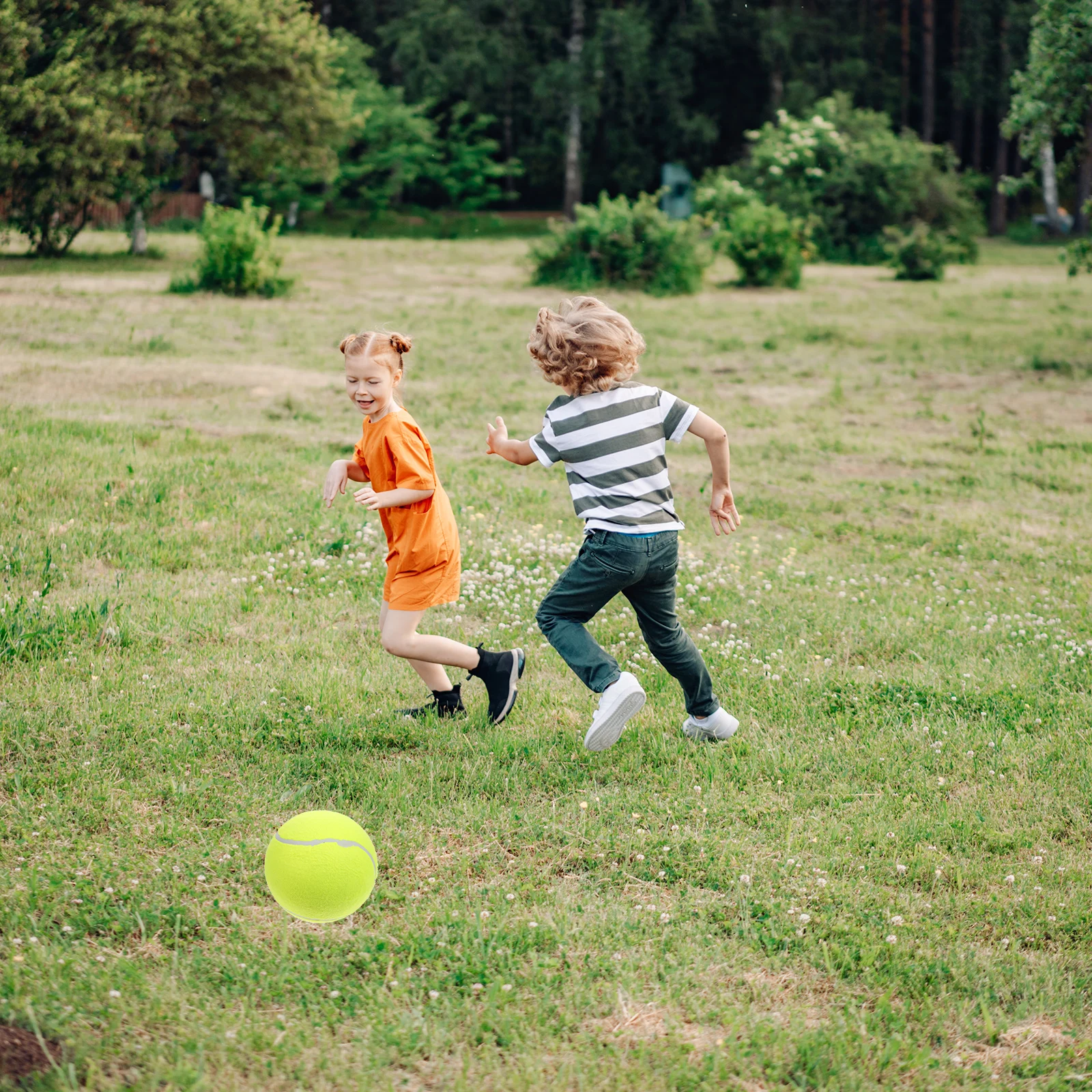 

Inflatable Tennis Ball for Children Rubber Balls Large Outdoor Toys Kids Storage