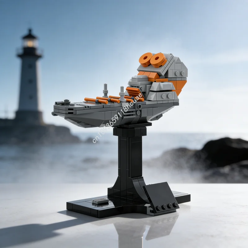 

278 деталей MOC Star Battle UCS: Строительный набор «Космический корабль-разделитель Галактики», игрушка, модель, конструктор, архитектурный конструктор, идея для подарка на Рождество