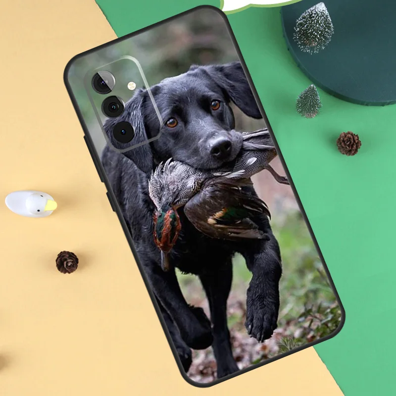 Hunting Dog Case For Samsung Galaxy A55 A35 A25 A15 A51 A71 A12 A32 A52 A13 A33 A53 A54 A34 A14 Cover