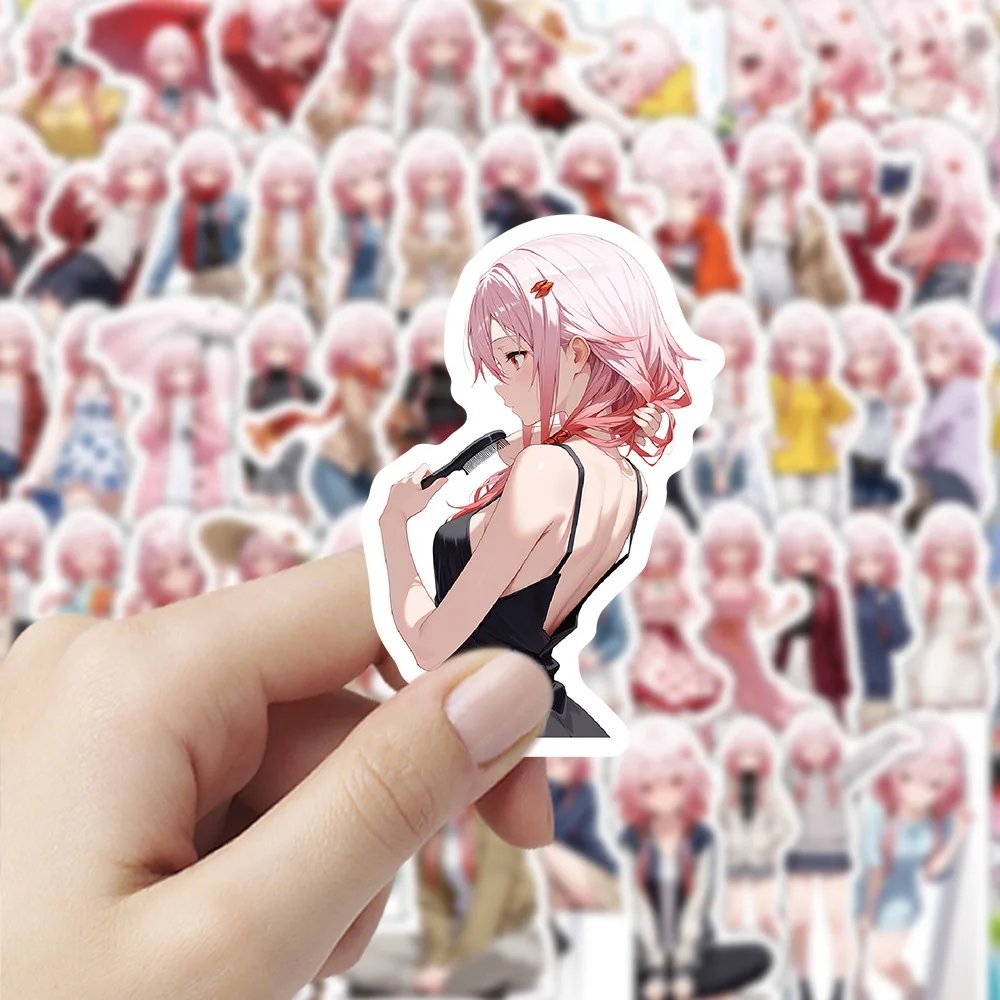 50/100 قطعة الكرتون مذنب تاج ملصقات مقاومة للماء انمي ياباني الشكل الكتابة على الجدران الشارات الديكور دفتر الدراجة الهاتف الغيتار #5