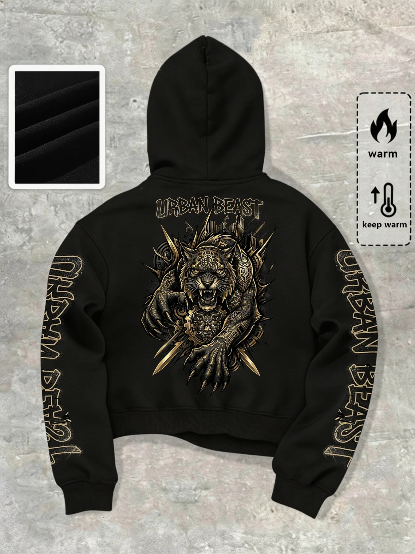Golden Mechanical Tiger URBANB - огляд і ціна Urban Streetwear Brand