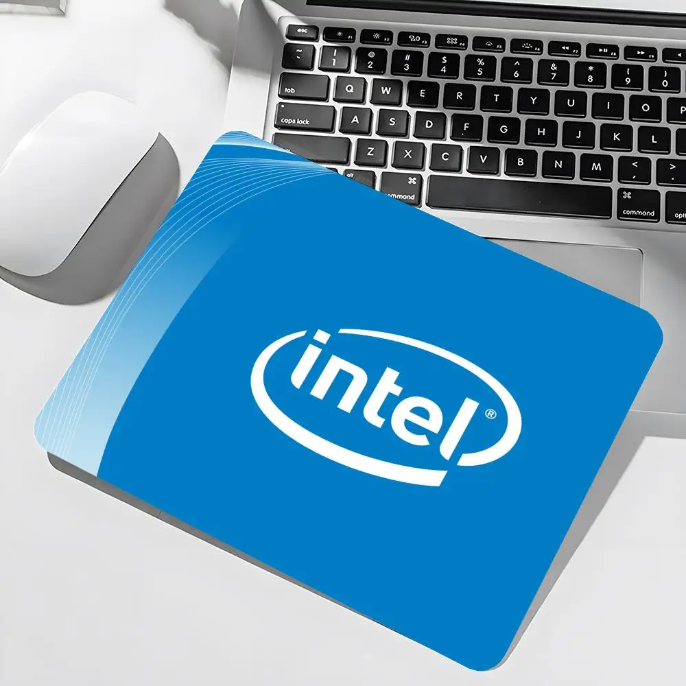 Intel Corporationes Mouse Pad Gamer Large Size Office Desk Protector Mat 450x400X2MM Waterproof Desktop Mouse Pad