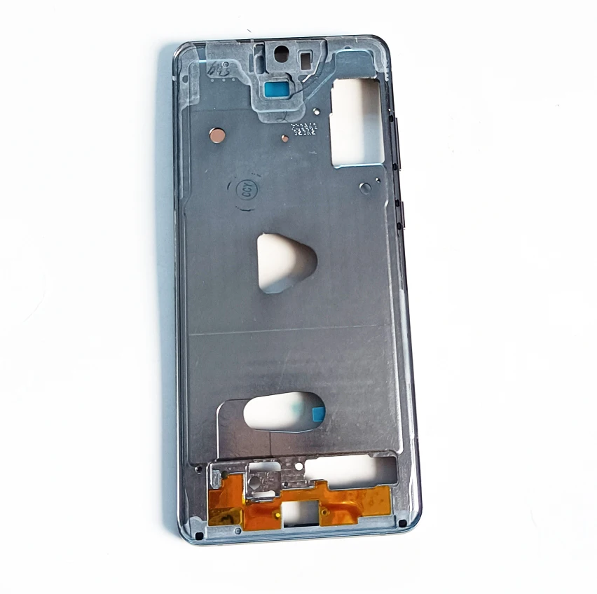 Pop 10Pcs Middle Frame Housing For Samsung Galaxy S20 FE LCD Front Frame Chassis With Small Parts+ Side Button