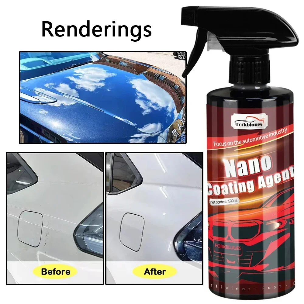 

Ceramics for Cars Coating 1500ML 9H Nano Liquid Glass Plated Crystal Hydrophobic Waterproof Polishing Paint Hardness Car Polish