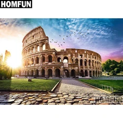 HOMFUN Full Square/Round Drill 5D DIY Diamond Painting