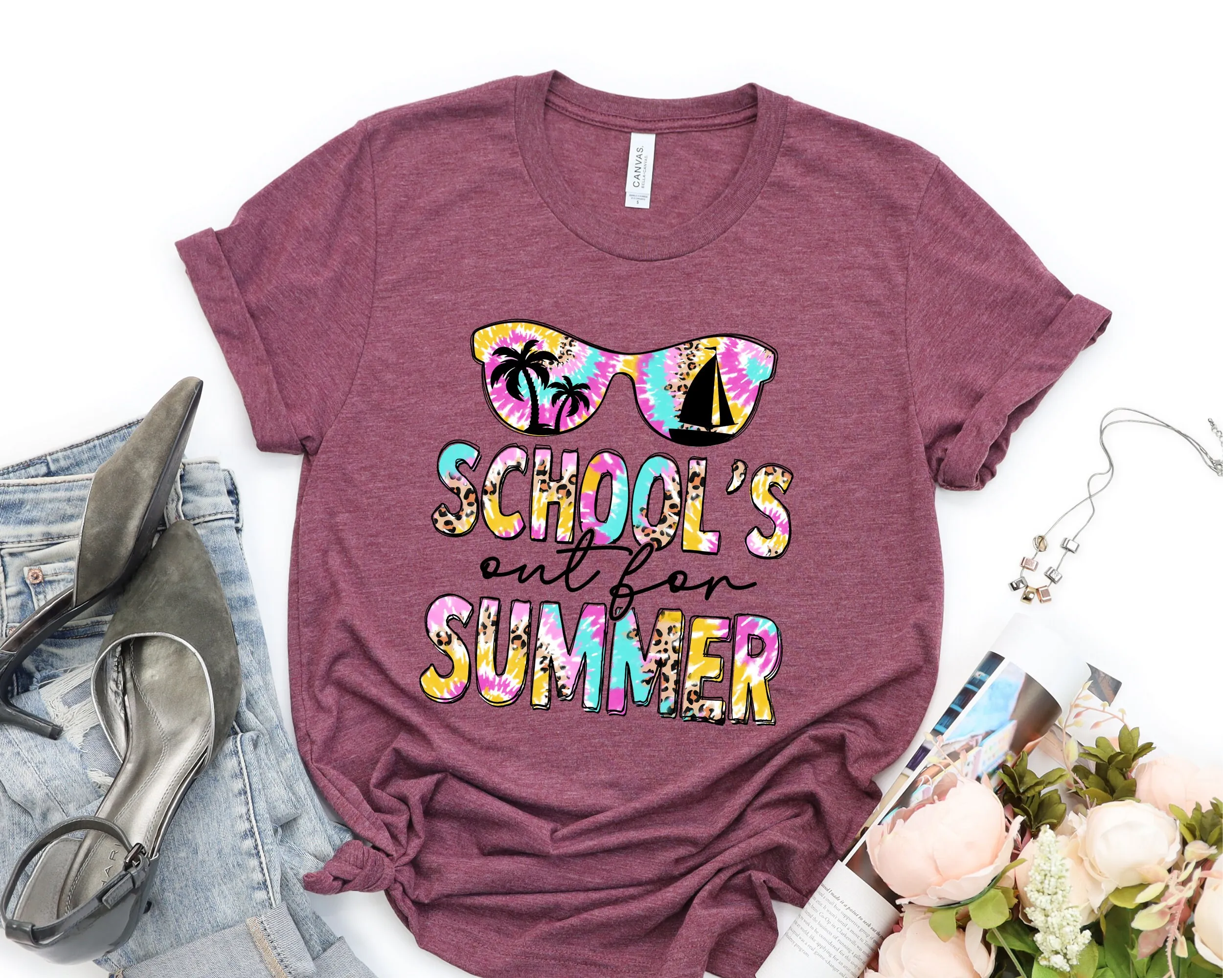 

Футболка Schools Out For Summer Vacation Teacher Student S