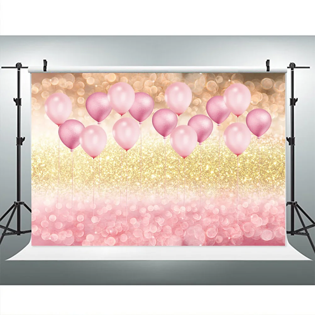 

1pc Photography Backdrop Cloth Balloon Facula Pattern Premium For Photo Tablecloth Curtain Video Shoot Creative