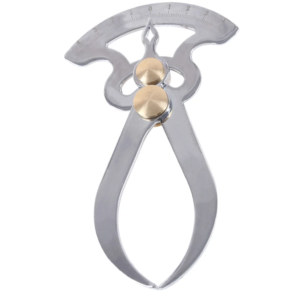 

Stainless Steel Thickness Gauge Caliper High Hardness Waterproof Rustproof Detachable Nut Easy Adjustment Portable Gift Inside