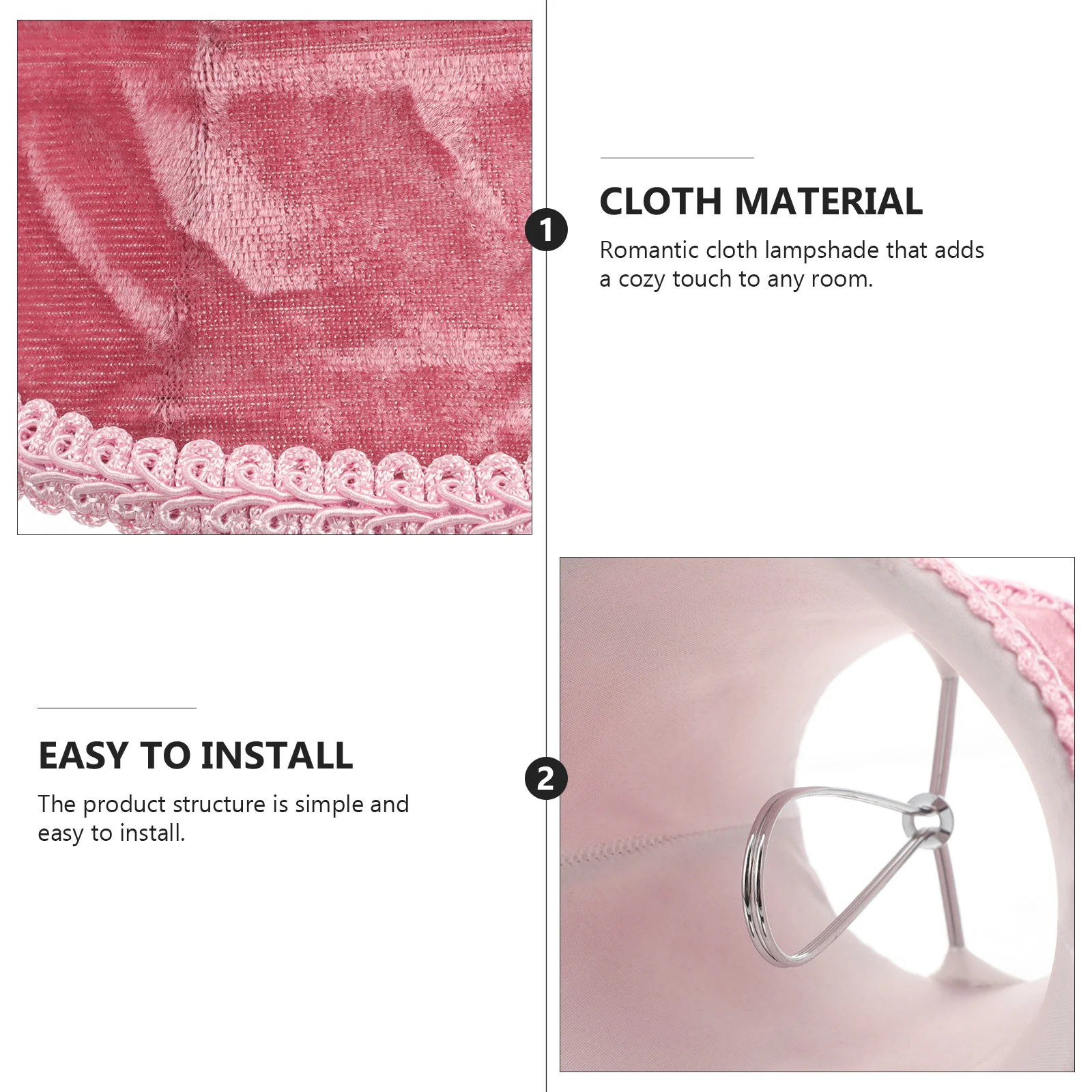 

Cloth Lampshade Drum Style Replacement For Ceiling Lamp Chandelier Vintage Wall Light Shade Small Lampshade Indoor