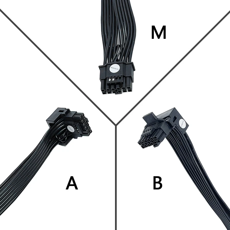 ストレートまたはアングルエルボーパワーケーブル、evgaサプライ、g2、g3、g5、gおよびその他のフルシリーズ、atx3.0、pcie5.0、12vhpwr、デュアル8pから16p