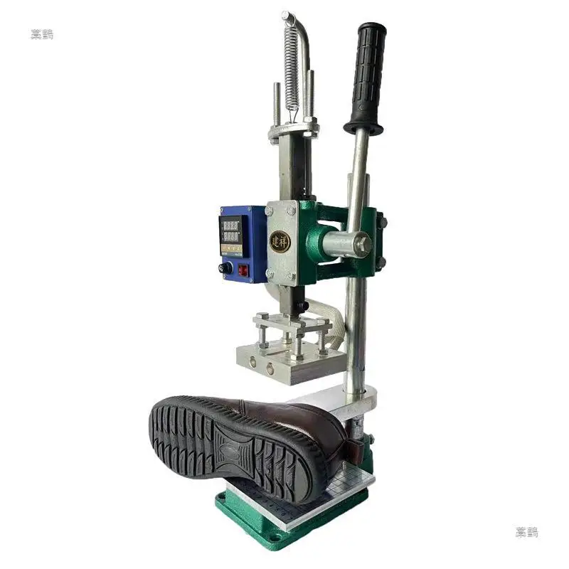 Shoe Wood PVC Paper Custom Logo Digital Hot Foil Stamping Machine Stamp Leather Embossing Heat Manual Hot Stamping Machine