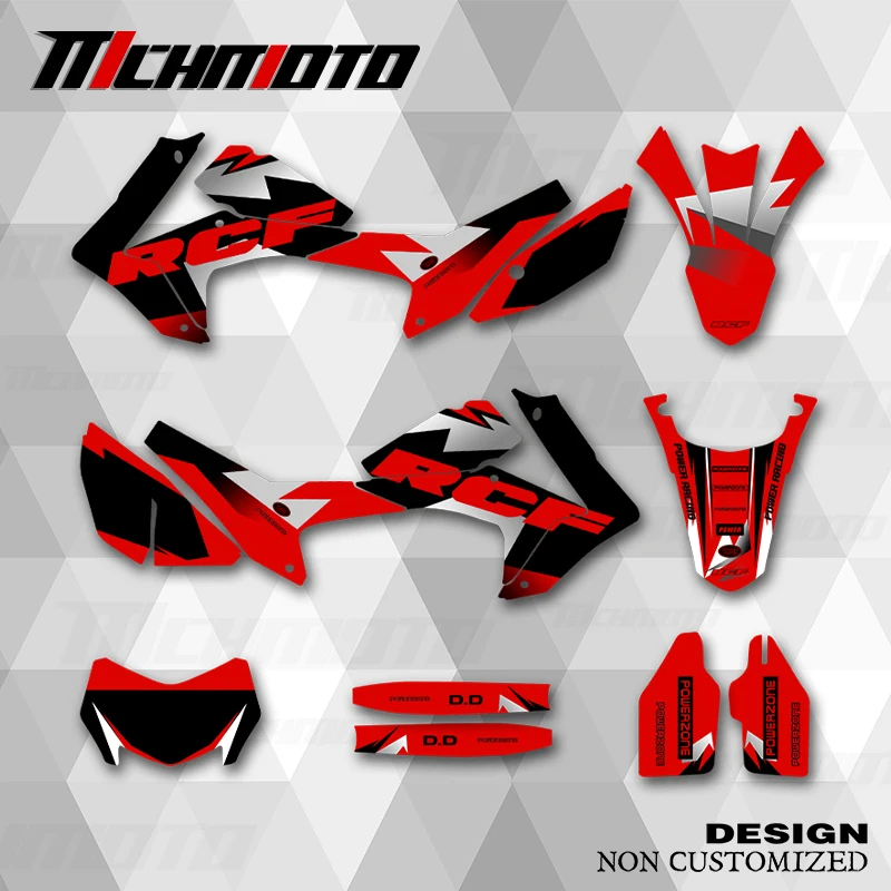 

MCHMFG новый стиль графические наклейки комплект наклеек для HONDA CRF250L 2012 2013 2014 2015 2016 CRF 250L 2017 2018 2019 2020