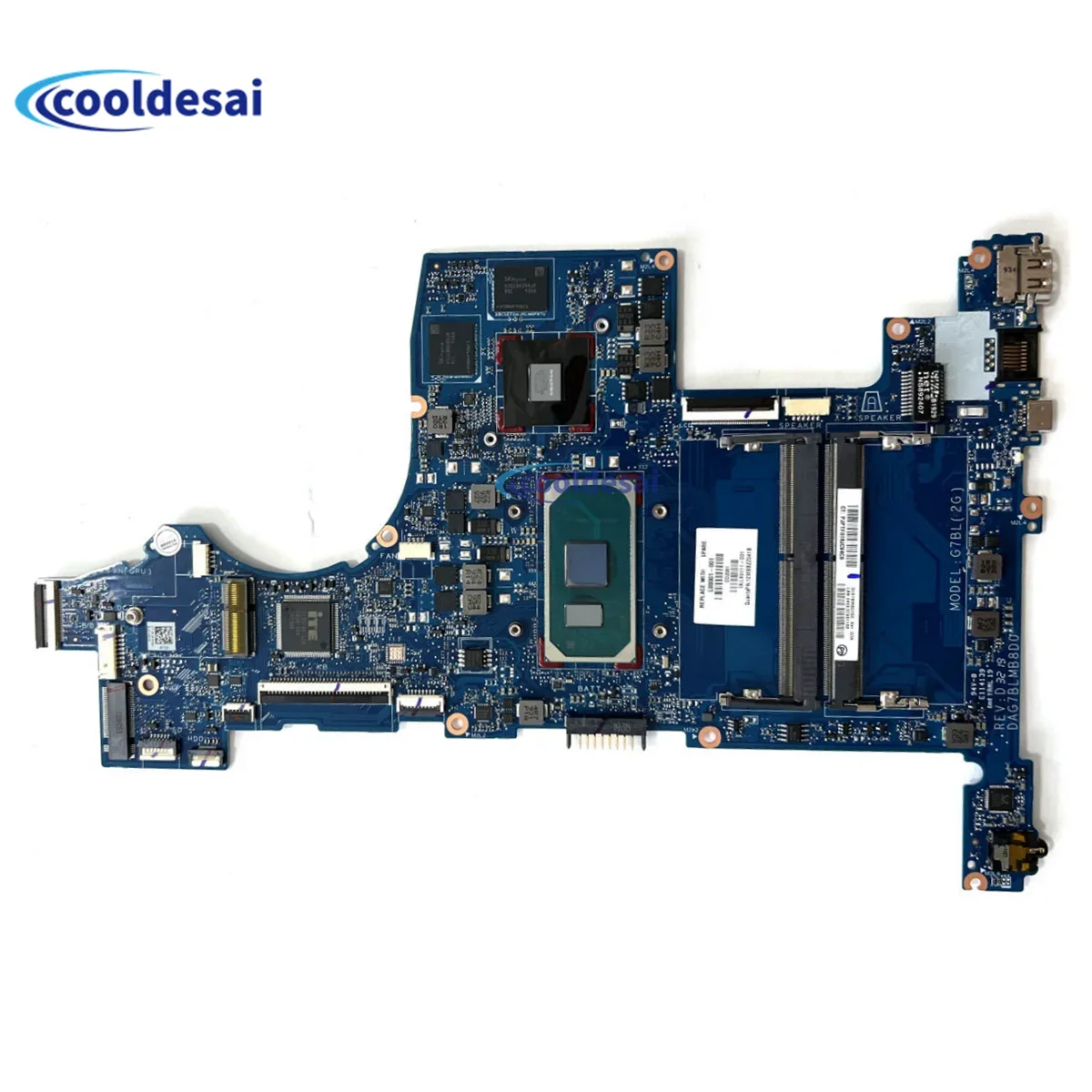 

For HP Pavilion 15-CS Notebook Mainboard DAG7BLMB8D0 L67287-601 L67288-601 L76585-601 I5 I7 10th Gen GPU 2G Laptop Motherboard