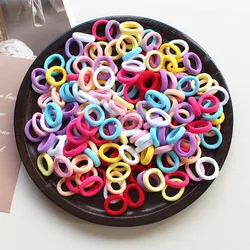 300pcs /500pcs/1000pcs Candy Color CHILDREN'S Hair Band High Stretch Hair Tie for Baby Girls Hair Accessories Hair Tie