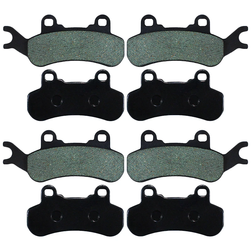 Motorcycle Front Rear Brake Pads for CAN AM Defender Max 2017 Maverick X3 17-18 Trial 800 1000 2018 Traxter T HD5 HD8 HD10 18-19