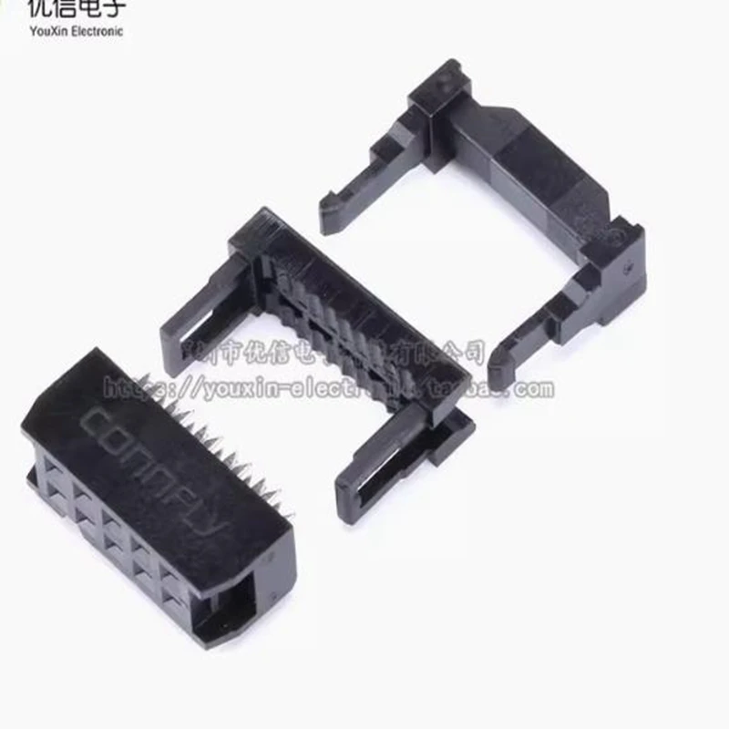 10pcs FC line pressing head 6/8/10/14/16/20/26/30/34/40 p thrum 2.54 MM 3 times image 3