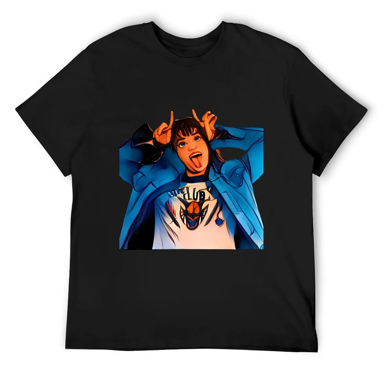 

Eddie Munson T-Shirt animal prinfor boys Blouse customs oversized t shirts for men