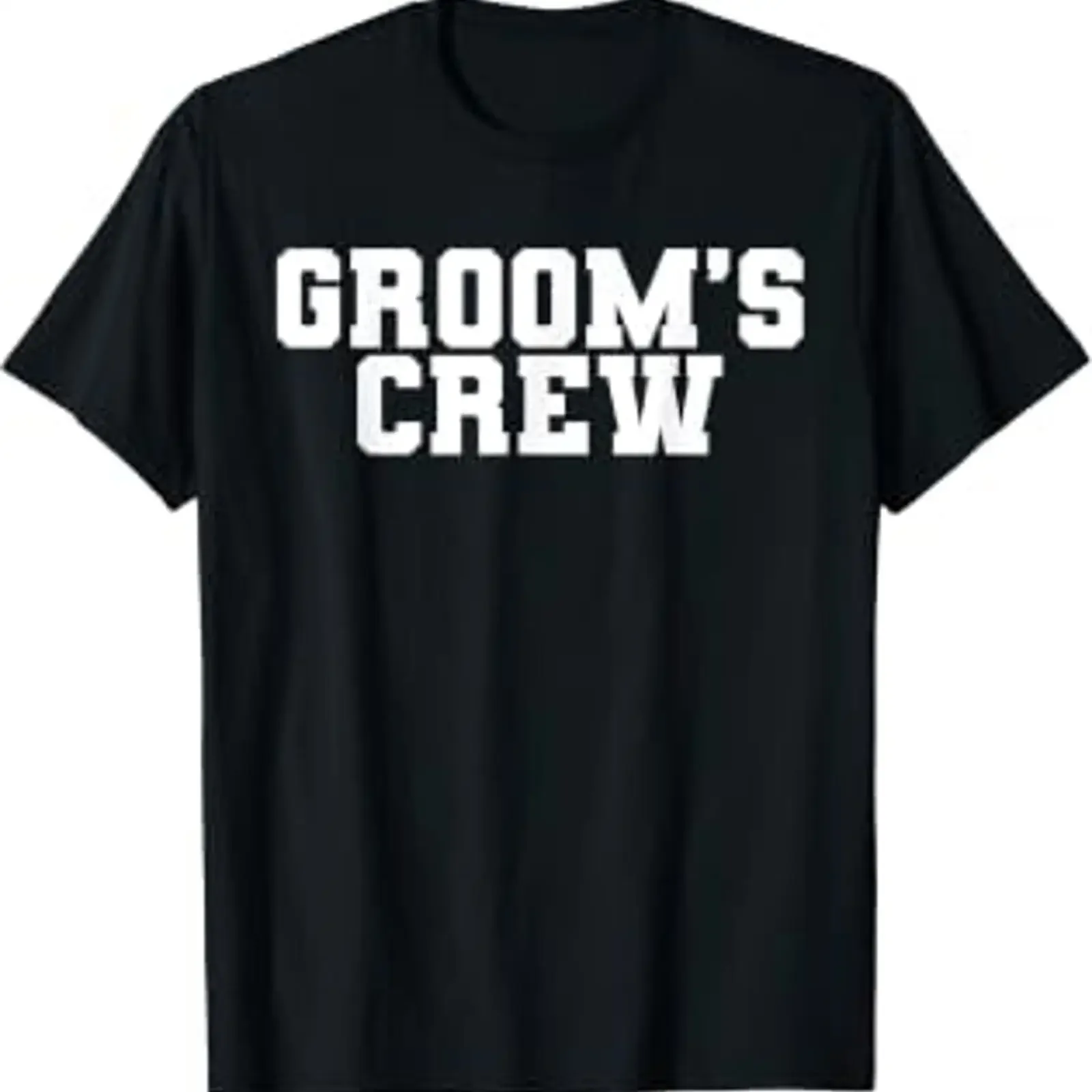 Groom's Crew Junggesellenabschied Hochzeit Herren lustig passende Gruppe T Shirt vintage Washed Stylish graphic Unisex Slightly