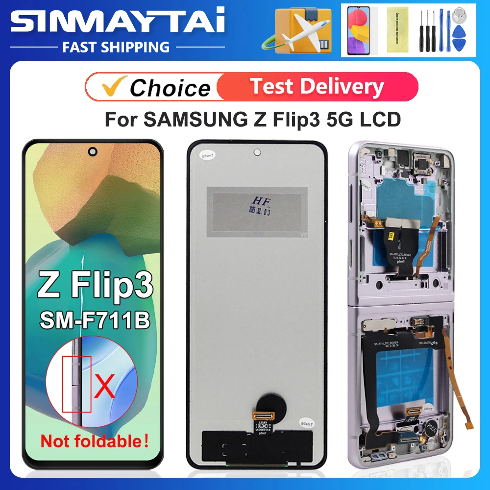 for-samsung-z-flip3-5g-tested-for-z-flip3-sm-f711b-f711n-f711u-f711w-lcd-display-touch-screen-digitizer-assembly-replacement