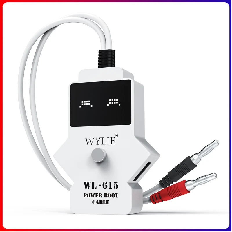 

WYLIE WL-615 DC Power Control Test For iPhone 6-14 Pro Max Motherboard Startup Current Cable Activation Boot Line Repair Tool