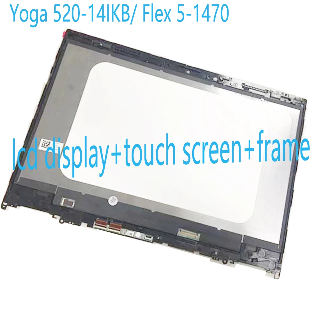 13.3 Polegada lcd para lenovo Yoga730-13IKB Yoga730-13 81ct 81ct007rus fhd/uhd display lcd led tela de toque digitador assembléia moldura