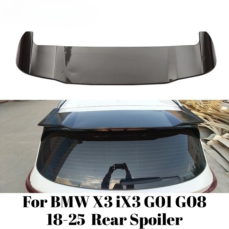 

For BMW X3 iX3 G01 G08 2018-2025 Black Warrior Style Rear Spoiler Tail Wing Aerodynamic Stabilizer Car Exterior Accessories